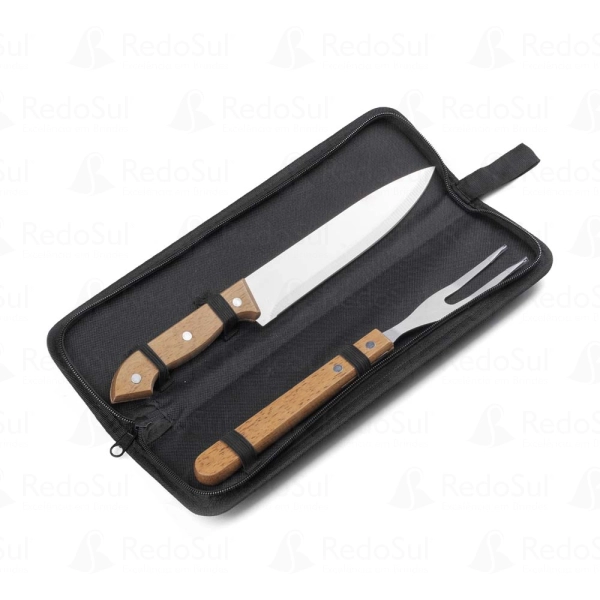 Kit Churrasco Personalizado com 3 Peças