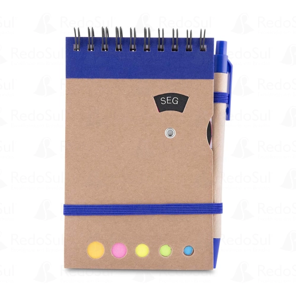 Mini Caderno com Caneta Personalizado