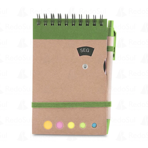 Mini Caderno com Caneta Personalizado