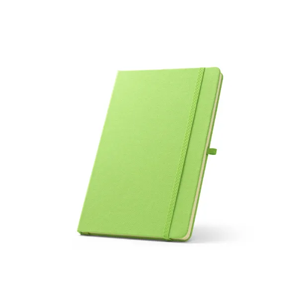 Caderno personalizado de capa dura em poliéster totalmente reciclado Caderno personalizado de capa dura em poliéster totalmente reciclado