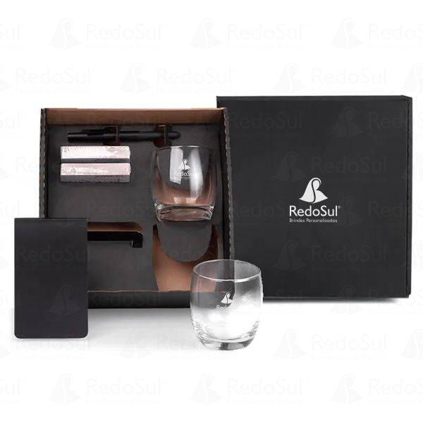 Kit Whisky personalizado com 6 peças