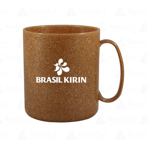 RD 8121589-Caneca Personalizada Redonda em Fibra de Madeira 400 ml