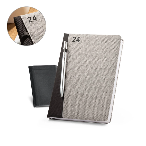 Agenda semanal personalizada 2027 tamanho  25 x 18 cm
