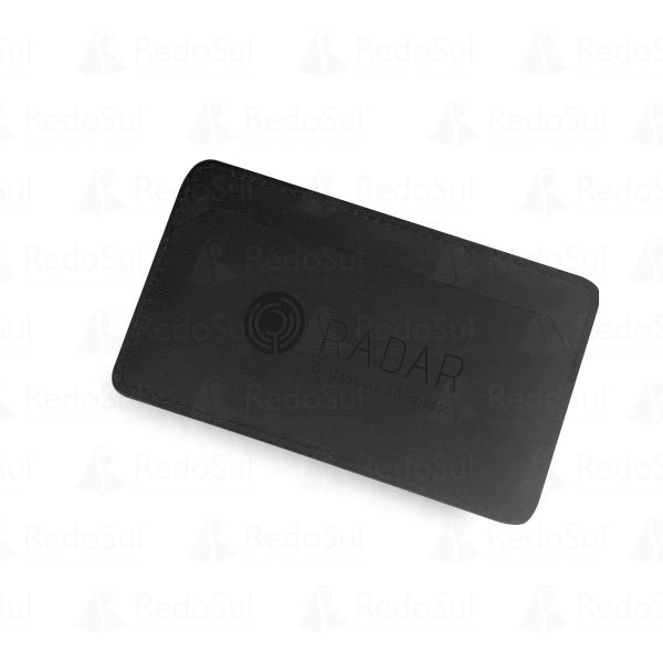 Porta Cartão em Couro Legítimo Personalizado