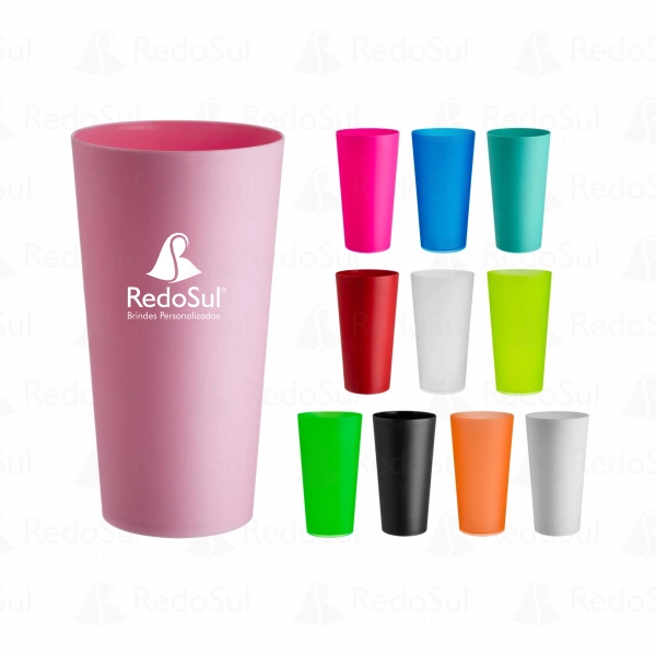 copo personalizado plástico 400 ml