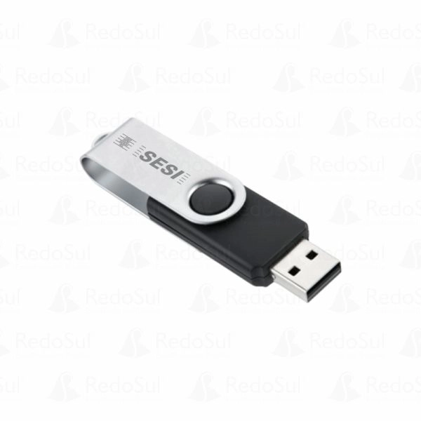 Pen Drive Personalizado Giratório