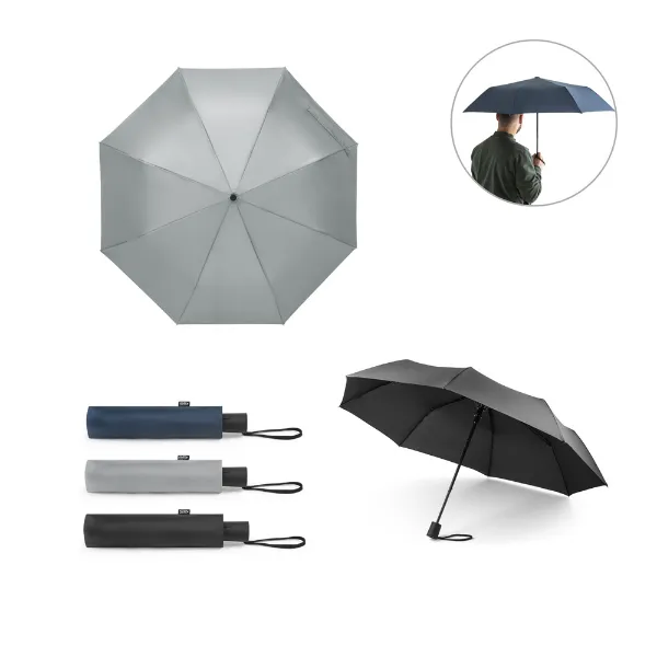 Guarda-chuva personalizada em rPET dobrável com abertura automática