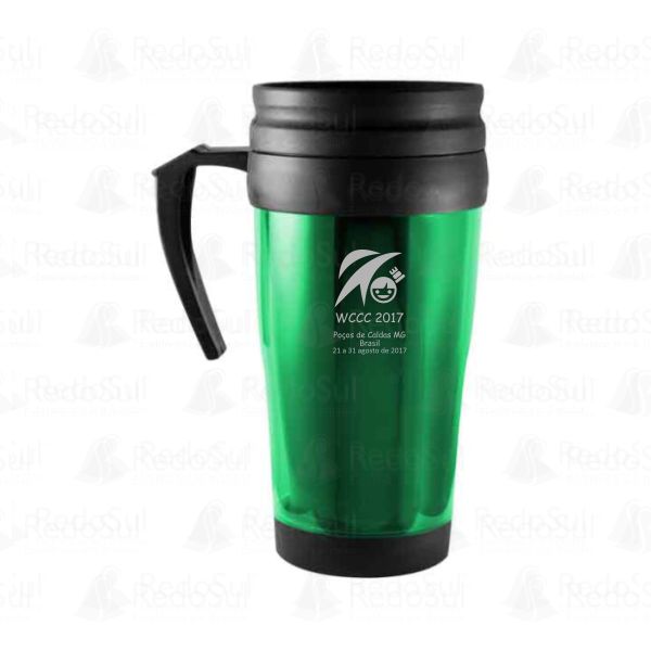 Caneca Plástica Personalizada em Acrílico 400ml