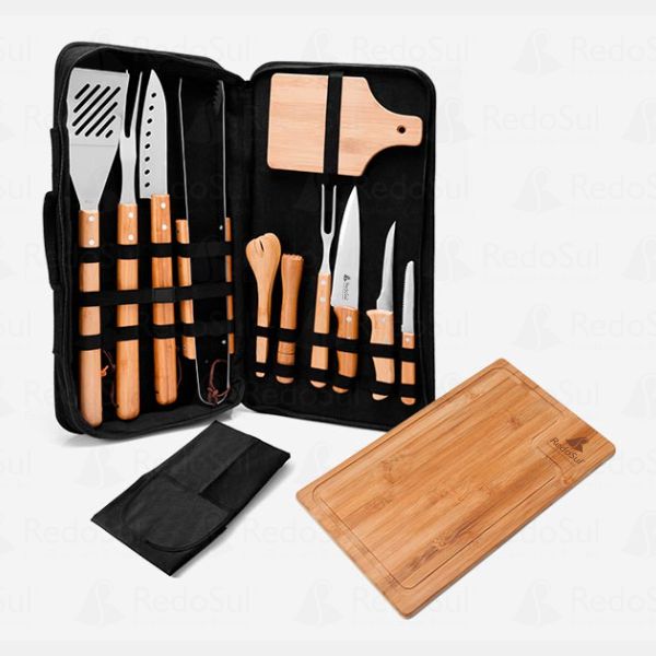 kit para churrasco e caipirinha personalizado