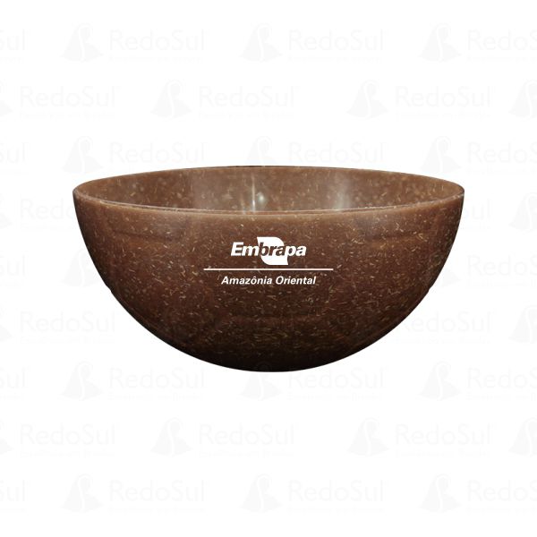 Petisqueira Futebol Personalizada em Fibra de Coco 240 ml